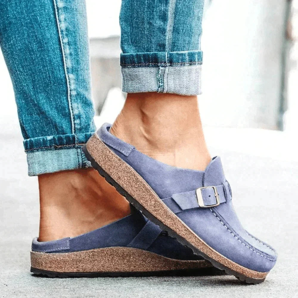 Gabrielle | Stilfulde loafers Elegant Suede Dame
