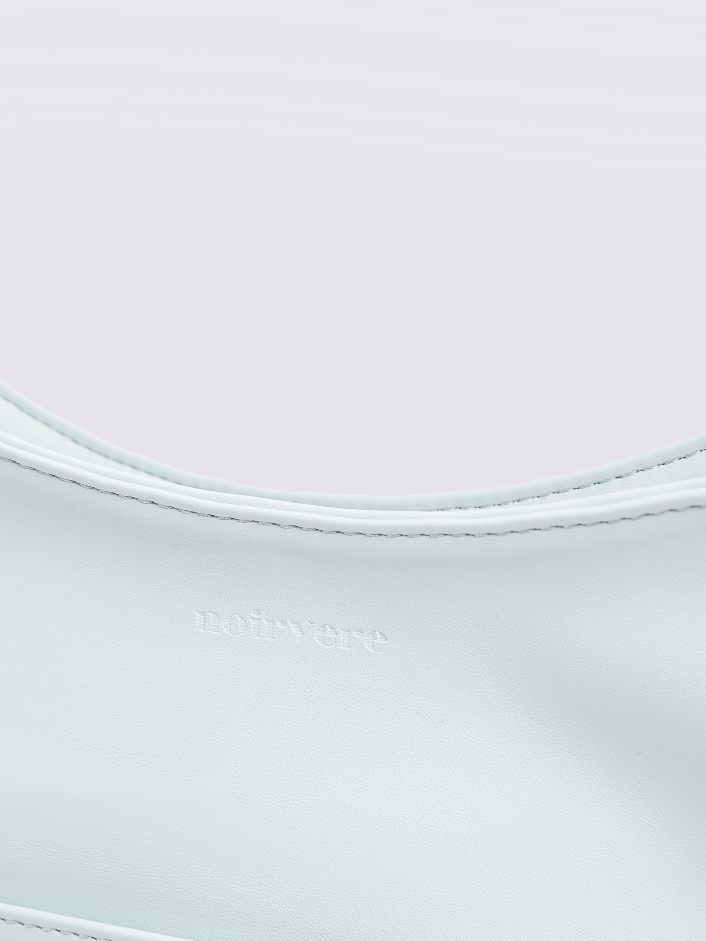 Minimalistisk Vegan Læder Hobo Skuldertaske