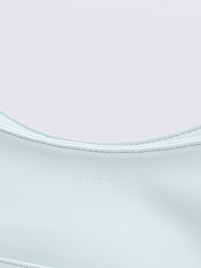 Minimalistisk Vegan Læder Hobo Skuldertaske