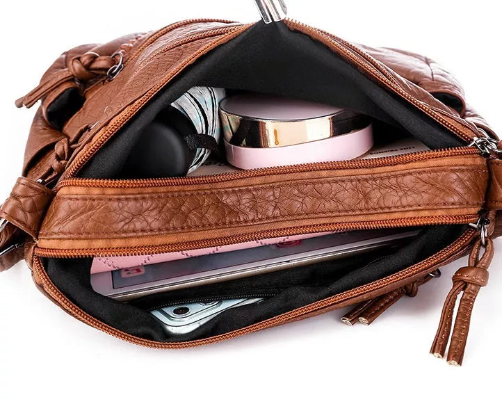 Eleganza Morbida di Sophia – Blød Lædertaske