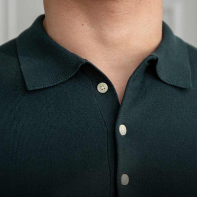 Dylan | Slim fit herre polo – elegant kortærmet poloshirt