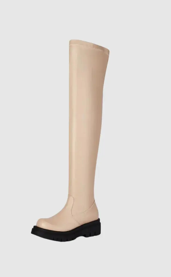 Ashley | Stylish Høje Støvler