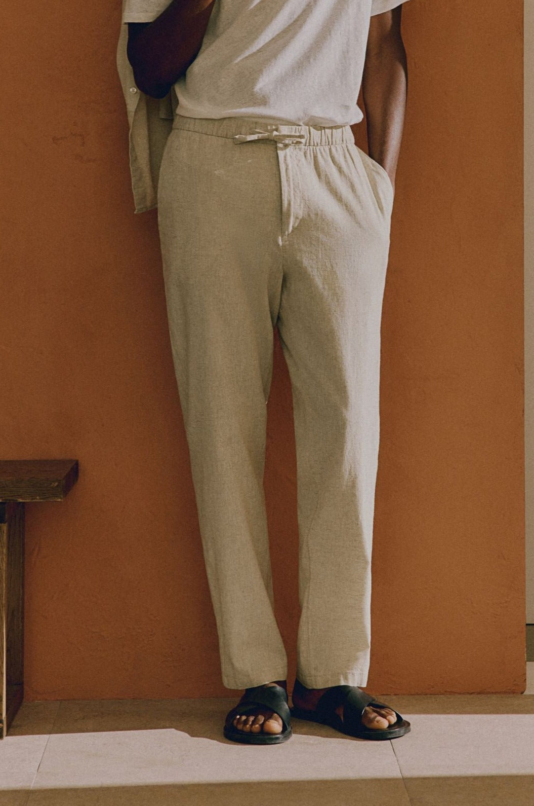 Edward | Casual Relaxed-Fit Herre Trousers Bukser Mænd