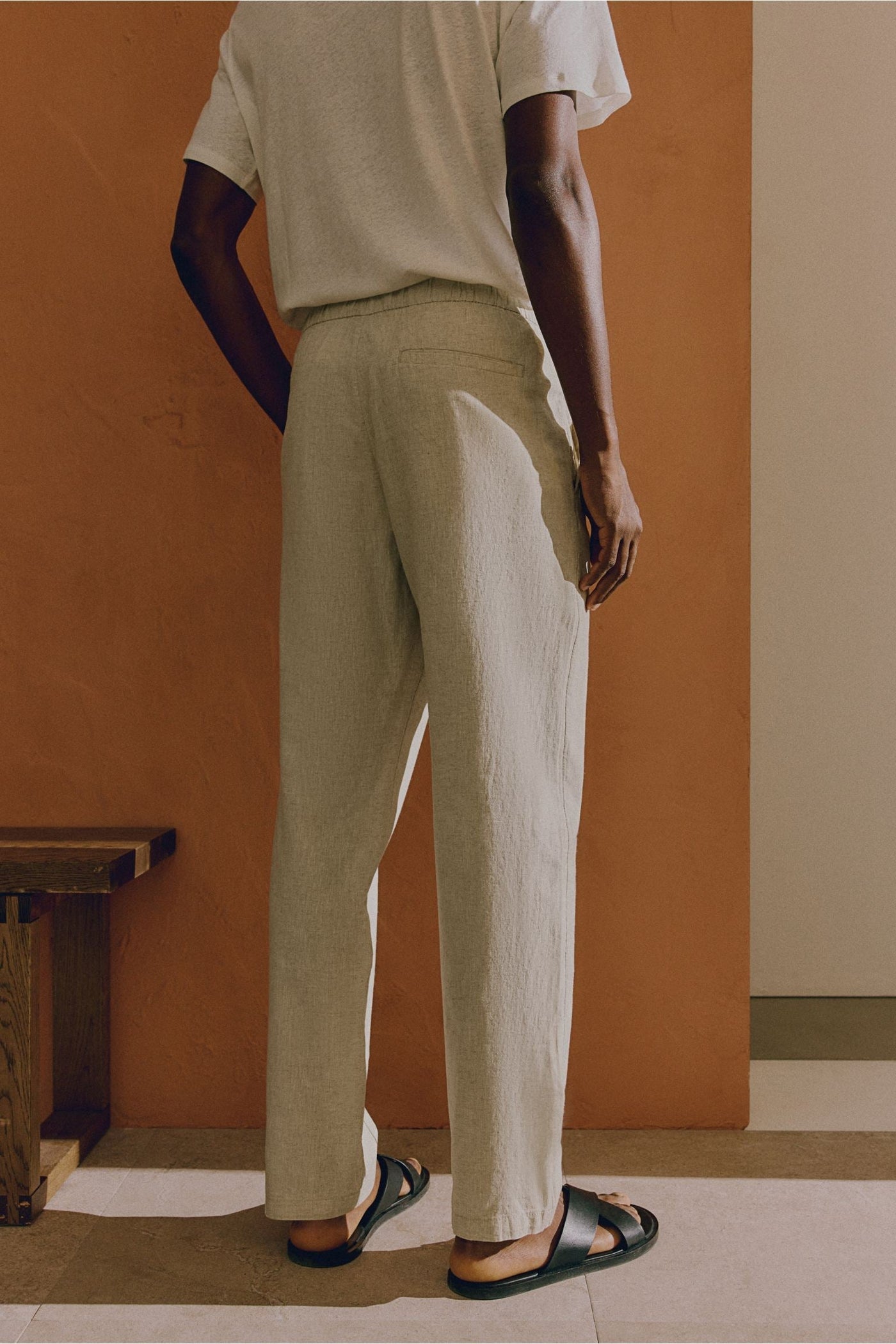 Edward | Casual Relaxed-Fit Herre Trousers Bukser Mænd