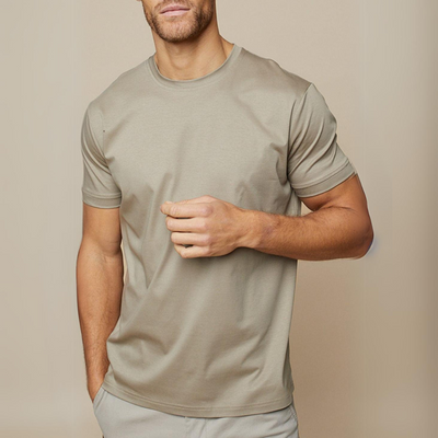Jonathan | Elegant luksus herre t-shirt – premium åndbar bomuld