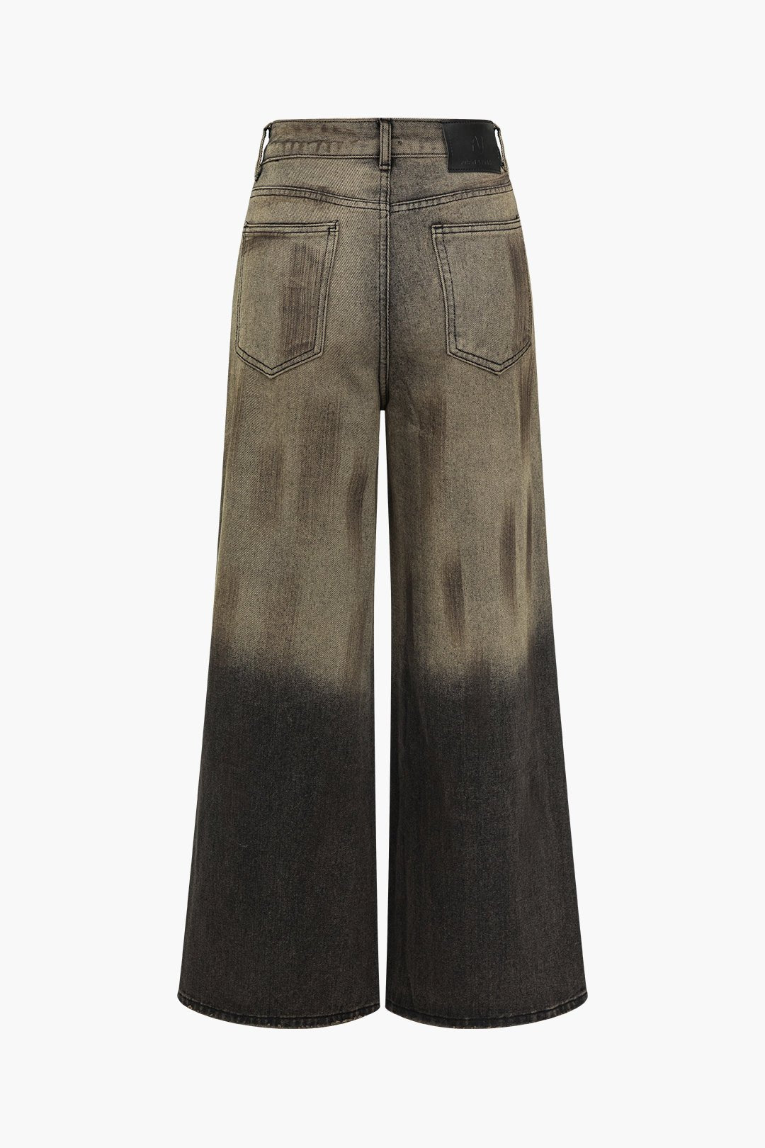 Emmi | Denim Jeans Stylish Ombre Wide-Leg Bukser Dame