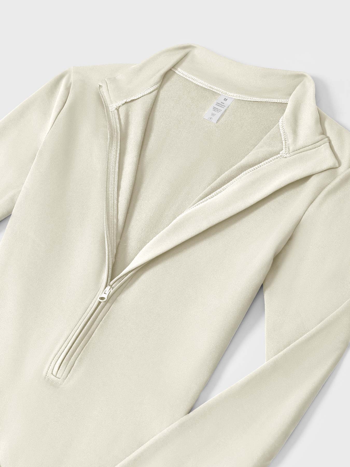 Helga | Stilfuld premium bodysuit med lynlås dame